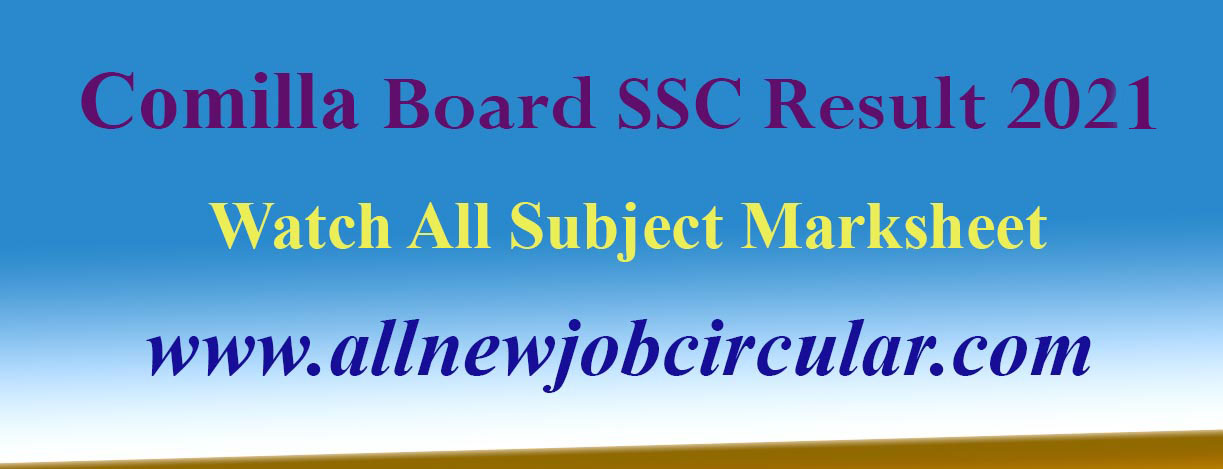 Comilla board ssc result 2021