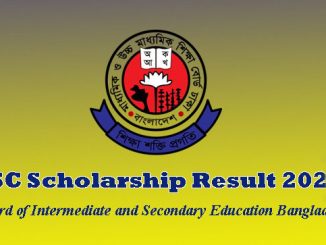 dhaka board hsc scholarship result 2022