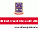 Dhaka University KA Unit Result 2022 (ক ইউনিট মেধা তালিকা)
