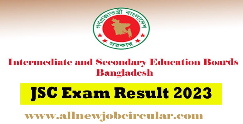 JSC Result 2023 Marksheet Bangladesh Education Board