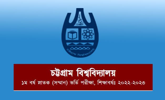 CU Admission Result 2023 – Chittagong University B, D Unit Merit List